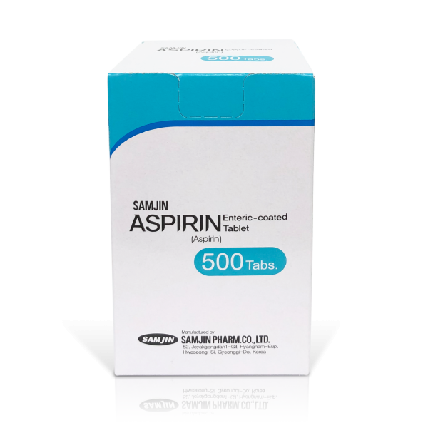 Photo_SamjinAspirin_100mg_500s_Box