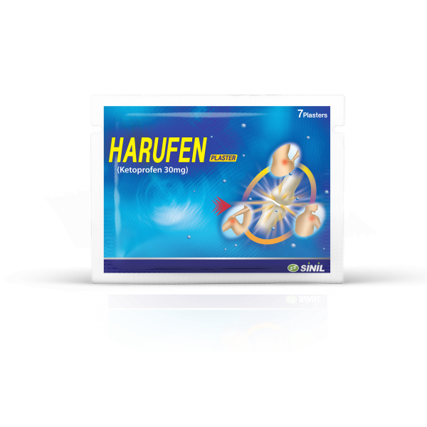 Harufen Plaster 30mg NSAIDS Nonsteroidal Anti inflammatory Drugs 